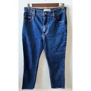 Abercrombie & Fitch The Ankle straight ultra high rise womens size 6